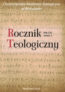Rocznik Teologiczny 2019 zeszyt 1