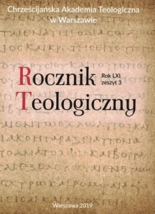 Rocznik Teologiczny 2019 Zeszyt 3