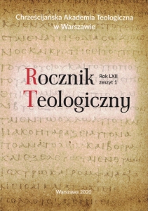 Rocznik Teologiczny 2020 Zeszyt 1 