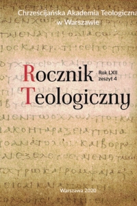 Rocznik Teologiczny 2020 Zeszyt 4 