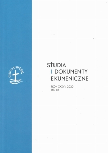 Studia i Dokumenty Ekumeniczne Rok XXXVI: 2020 Nr 85