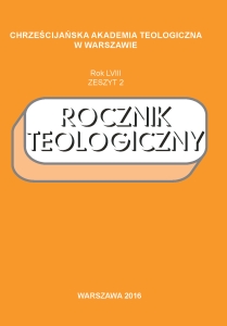 Rocznik Teologiczny 2016 Zeszyt 2