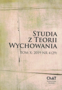 Studia z Teorii Wychowania Tom X: 2019 nr 4 (29)
