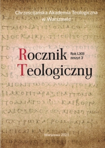 Rocznik Teologiczny 2021 Zeszyt 3 
