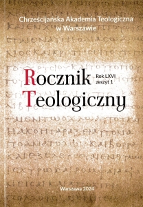 Rocznik Teologiczny 2024 Zeszyt 1