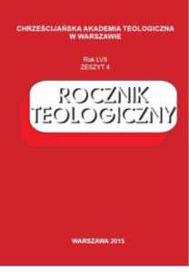 Rocznik Teologiczny 2015 Zeszyt 4                                         