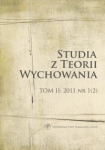 Studia z Teorii Wychowania Tom II: 2011 Nr 1 (2)